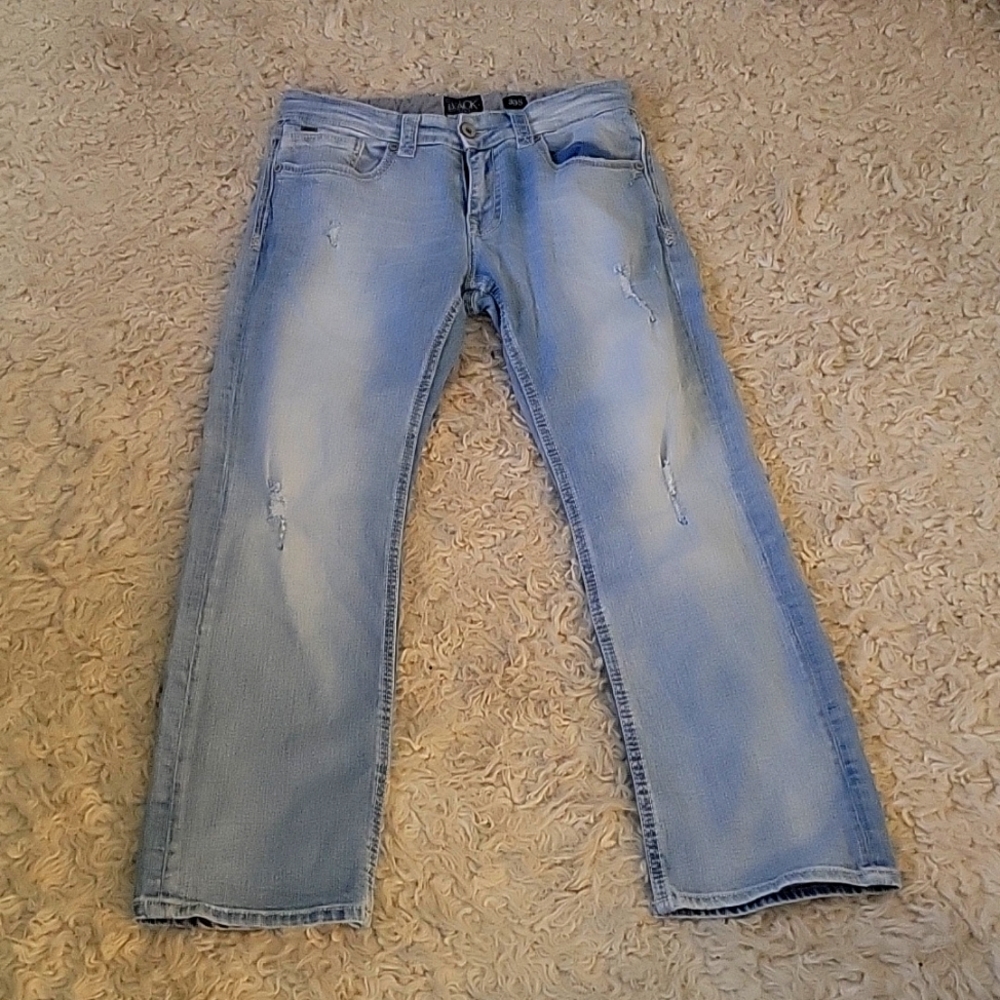 Buckle Black Jeans